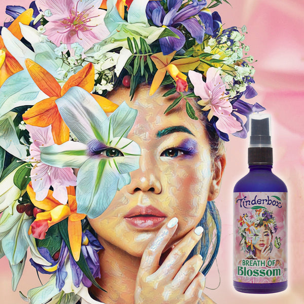 Breath of Blossom Spray Cologne Natural Perfume Tinderbox