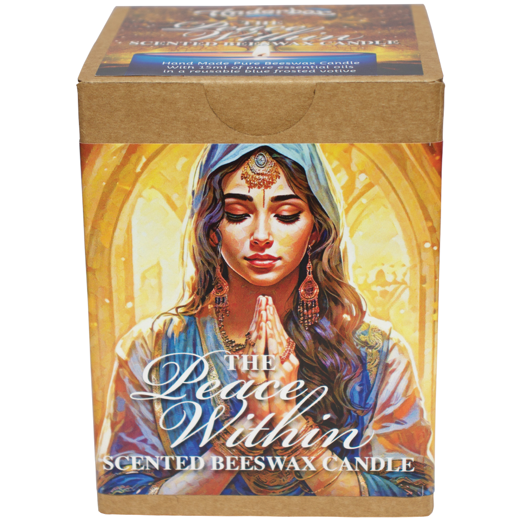 The Peace Within - Scented Beeswax Candle