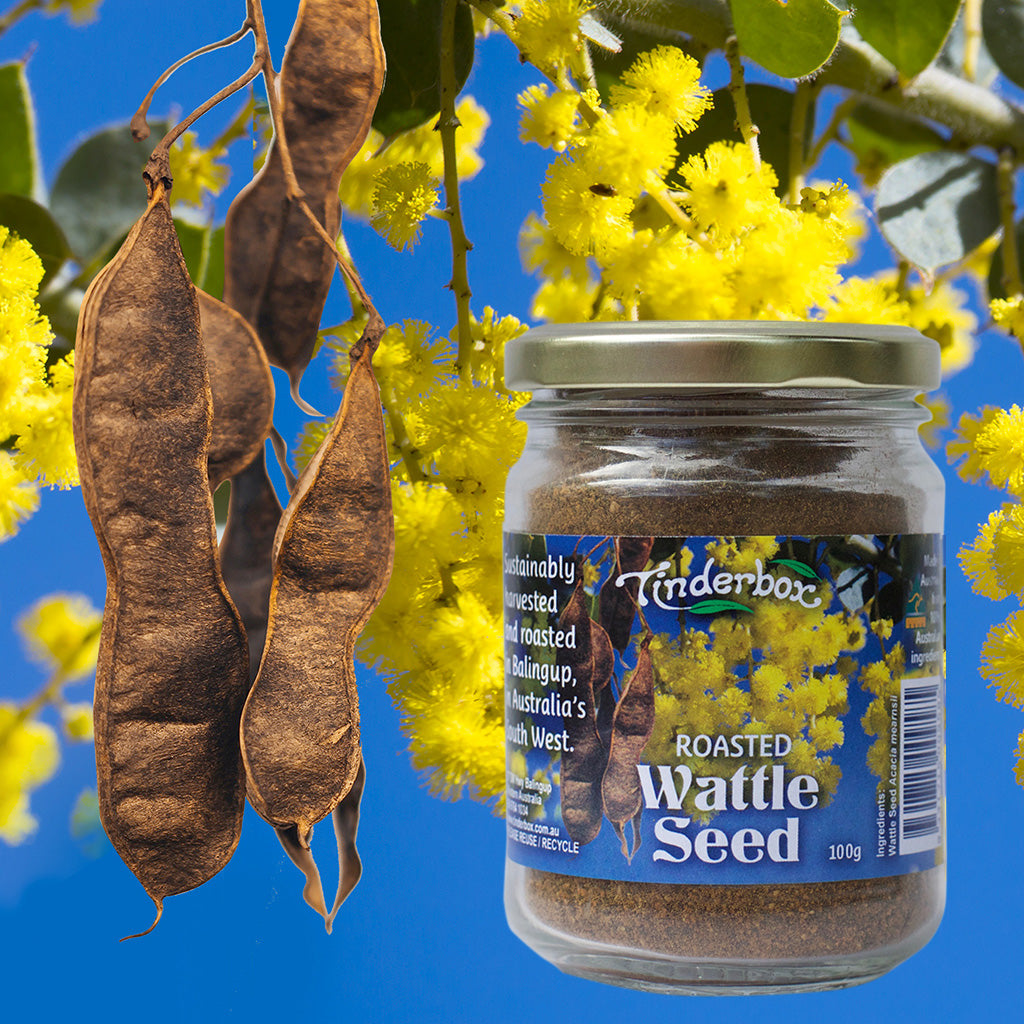 Wattle seed roasted coffee substitute Wattle seed roasted coffee substitute