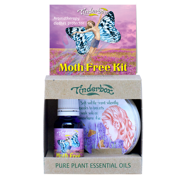 Natural Moth Repellent Kit Moth Free Kit Essential Oils Tinderbox